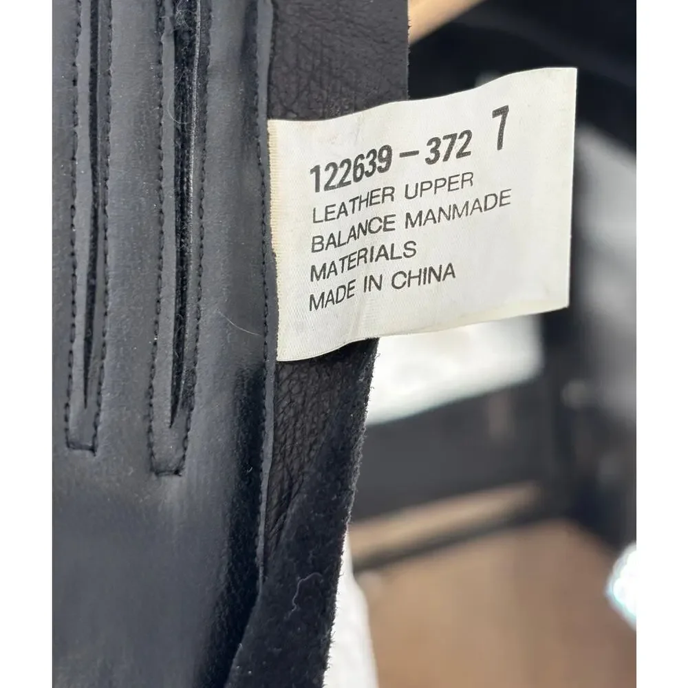 Colin‎ Stuart Knee High Platform Boots Womens 7 Black Suede Retro 70s